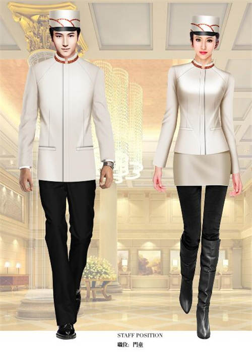 酒店(diàn)门童制服